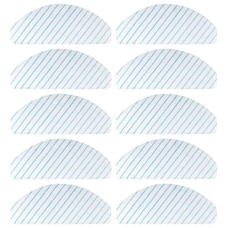 ABUH-50 PCS Panni di ricambio per la pulizia per robot aspirapolvere Ecovacs DEEBOT OZMO T9 Series T8 Series T8 AIVI T8 Max N8 Pro Plus