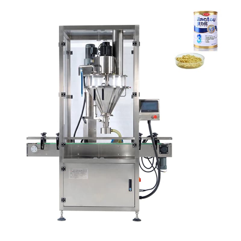 Hot Sale Seasoning Spice Powder Filling Machine Canned Protein Dry Powder Filler