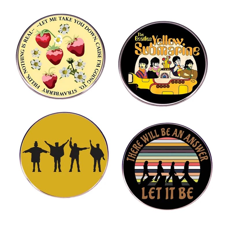 Pop Classic Rock Band Pin Moda Cartoon Cantante musicale Spilla in lega Collezione di fan Badge Gioielli Accessori regalo