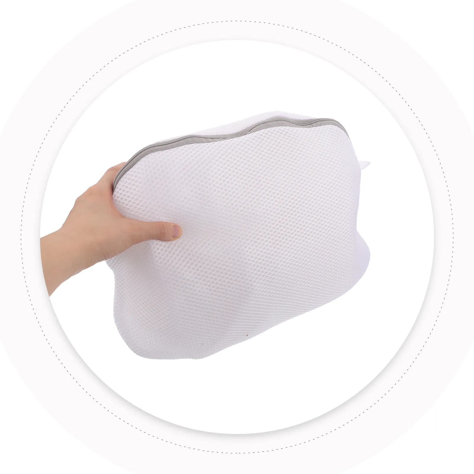 4Pcs Shoes Washing Machine Bag Mesh Laundry Bag for Sneakers Athletic Running Gym Shoes Protection Against Deformation Lace