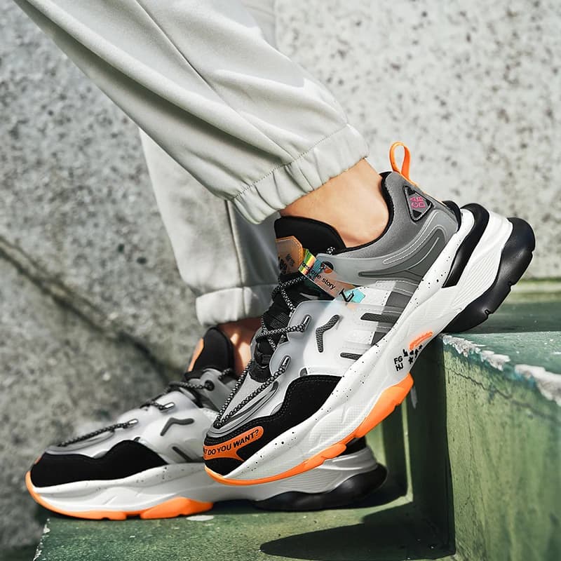 NUOVE sneakers da uomo scarpe sportive smorzanti traspiranti scarpe casual da uomo suola spessa scarpe da corsa da passeggio scarpe da ginnastica scarpe da ginnastica sportive