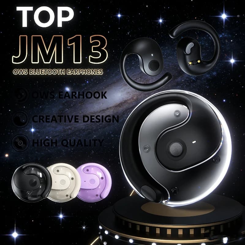 BY01 Bluetooth headset with smart touch stereo earphone