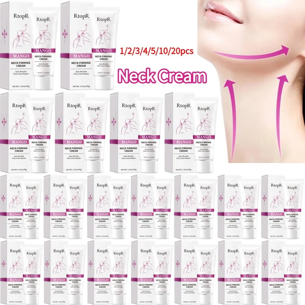 Crema per il collo al collagene Rimozione delle rughe Crema per montare il corpo Ringiovanimento Rassodante Idratante Forma della pelle Bellezza Collo Cura della pelle