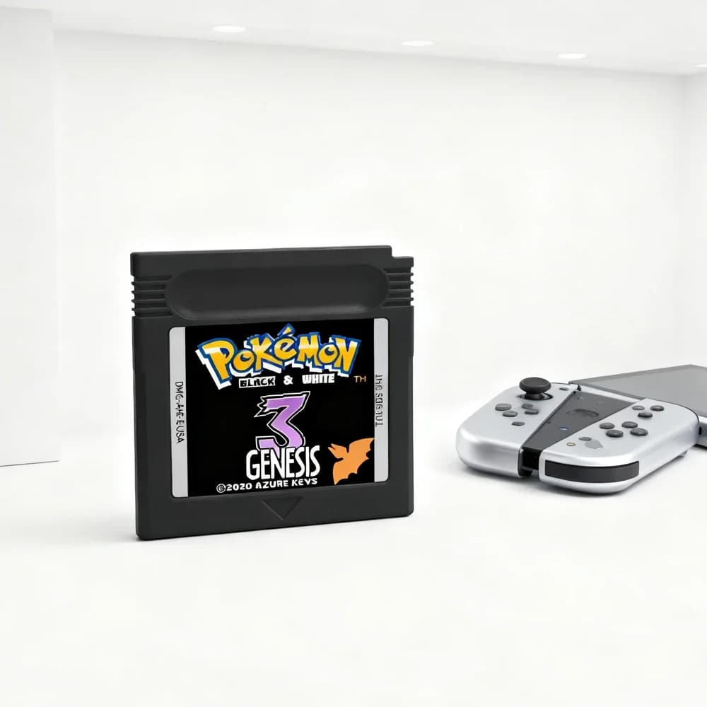 Pokémon-Creepy Black GBC Cartuccia di gioco Scheda console per videogiochi a 16 bit Lingua inglese per GBC/GBA