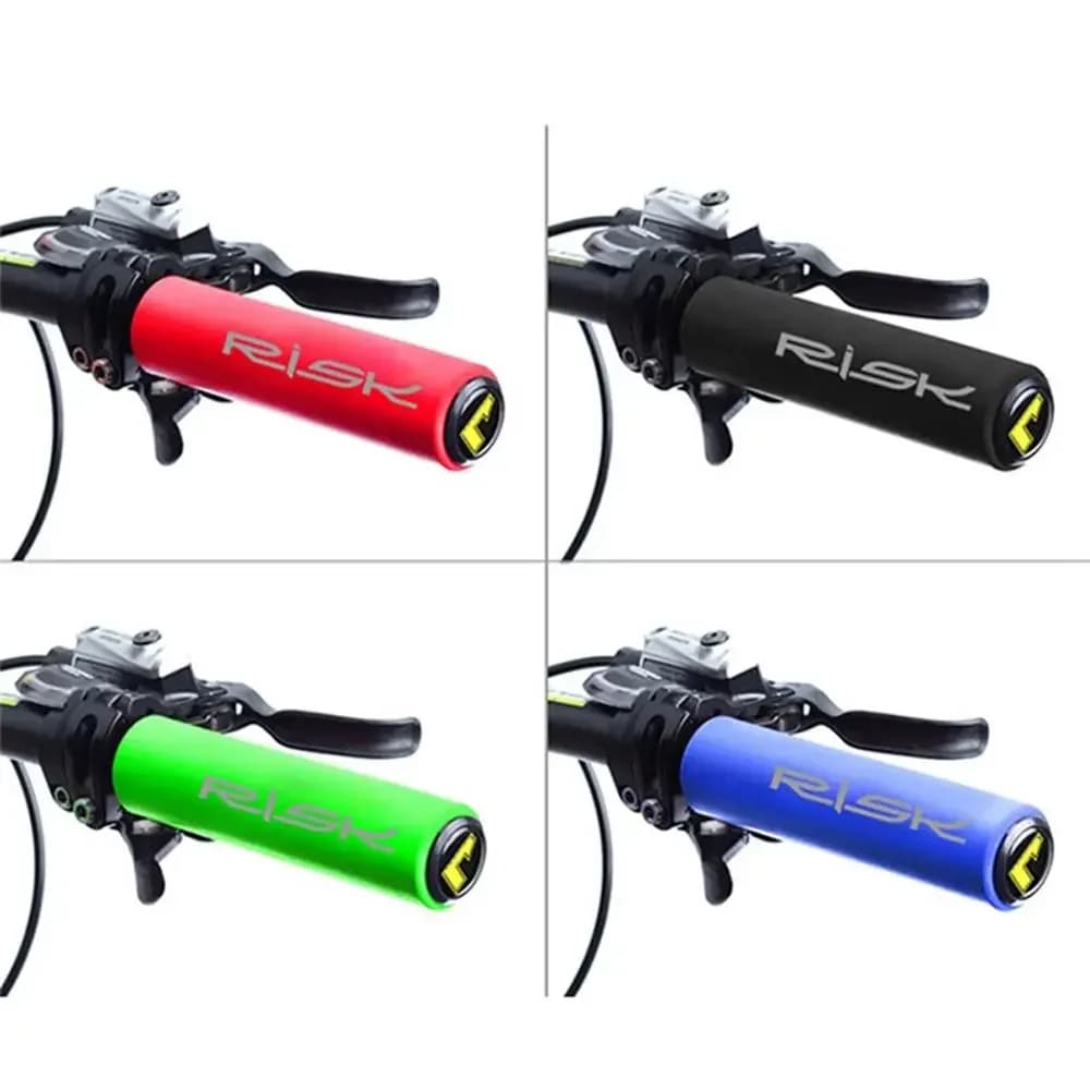 Manopole per bici da ciclismo in morbido silicone ultraleggero antiscivolo per mountain bike Manopole per manubrio da ciclismo Manopole per bici MTB