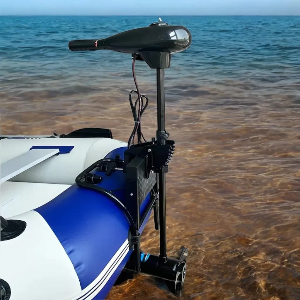 Solar Marine 50LBS 480W gommone elettrico traina motore pesca Kayak motore fuoribordo elica ad alta efficienza