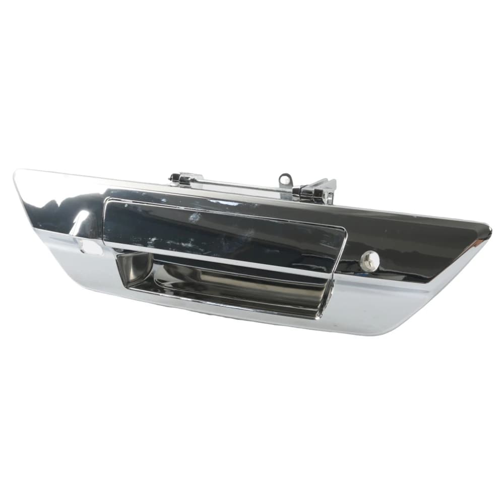 ​ Maniglia del portellone posteriore con fori per chiave e telecamera, nera o cromata, 69090-0K110 per Toyota Hilux Revo 2015-2021 690900K120