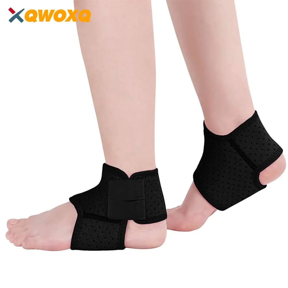 1 paio di supporti per caviglie per bambini, stabilizzatore per caviglia traspirante, protezione per caviglia per bambini regolabile, avvolge supporti per piedi da ballo sportivo