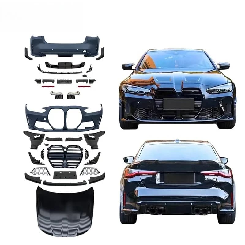For 2021-2025 4 Series G26 4-door Upgrade M4 Bodykit Front Rear Bumper Grille Hood Diffuser Exhaust Tip Wholesale Hot Sale