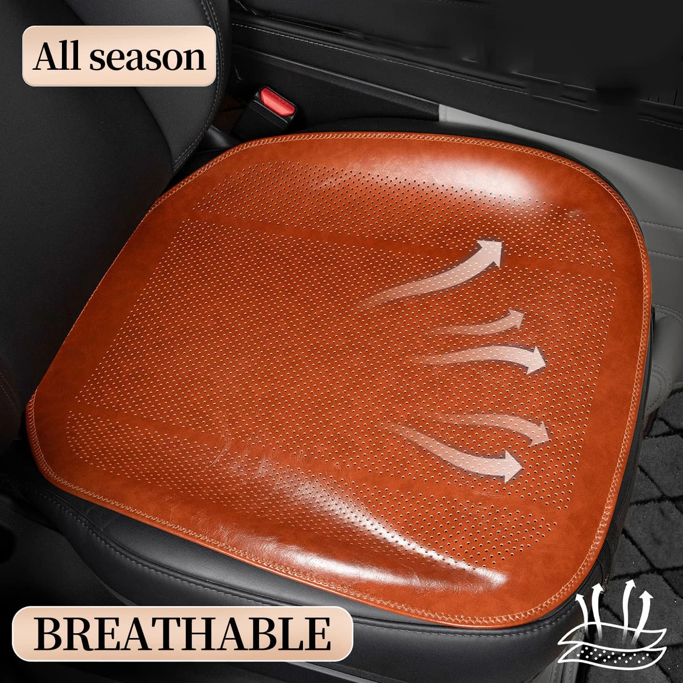 Ultra-thin luxury car seat cushion Seat protection cushion Leather seat cushion for HUAWEI AITO M5 M7 M9