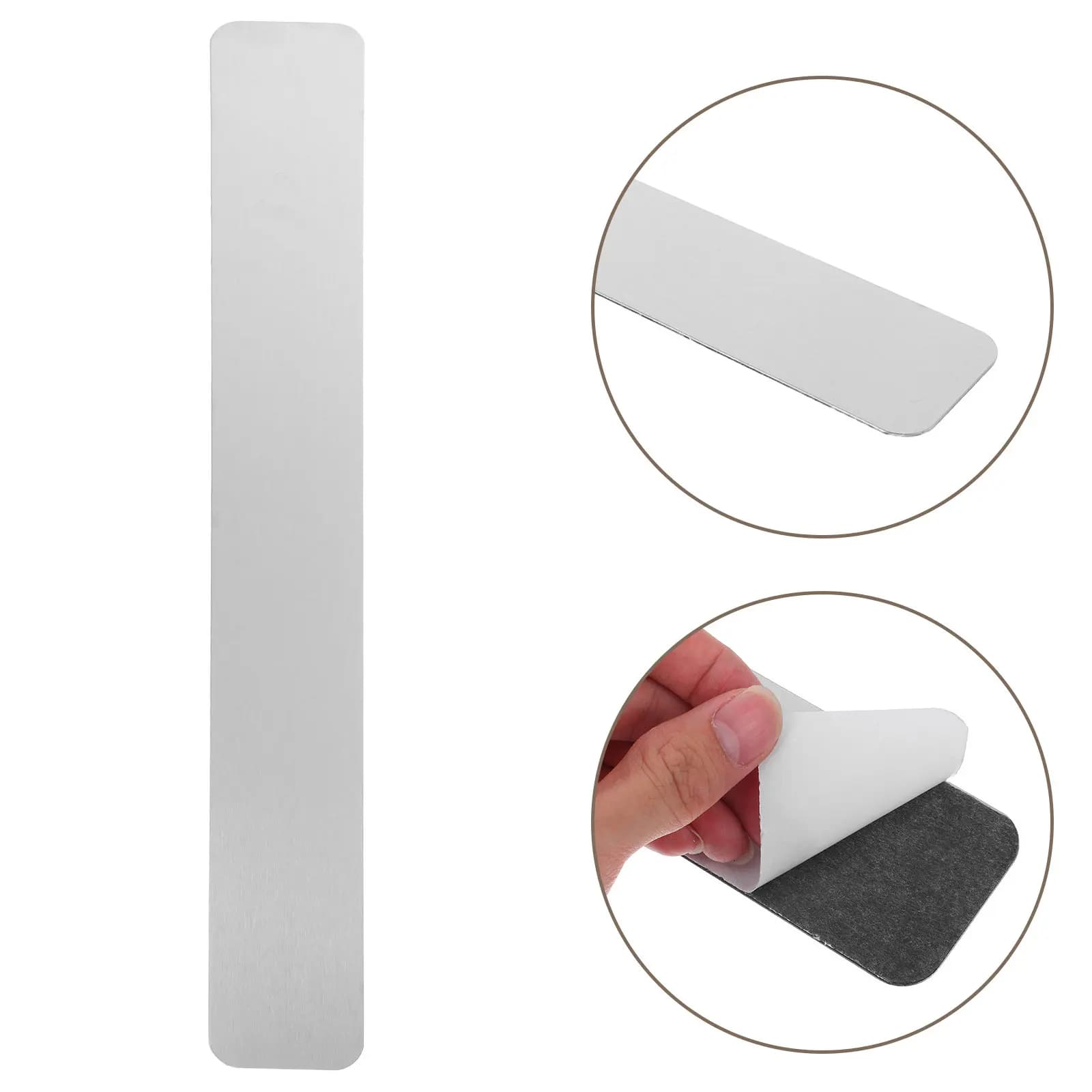 Set di 3 Bachche per Appunti in Metallo Senza Cornice con Adesivo per Foto, Note, Biglietti da Visita, per Casa, Ufficio, Scuola, Esposizione a Parete