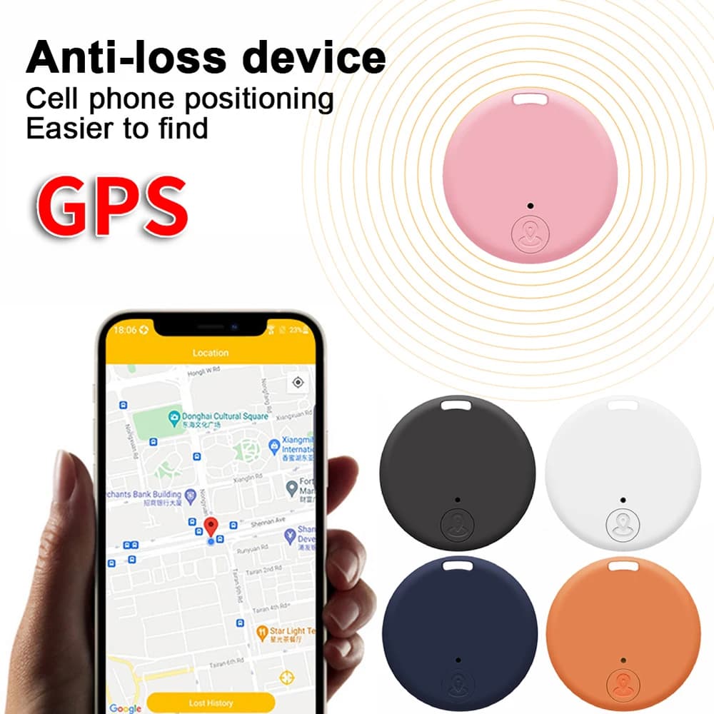 Anti-smarriage device Mini GPS tracker Bluetooth Pet Baby Wallet Monitor IOS Android Smart Finder Locator Accessories 2025