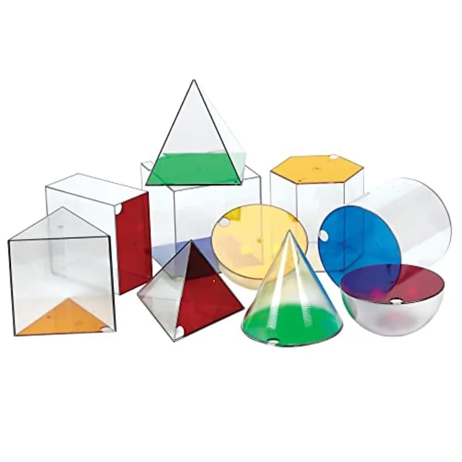 Giant GeoSolids, Grandi Forme in Plastica