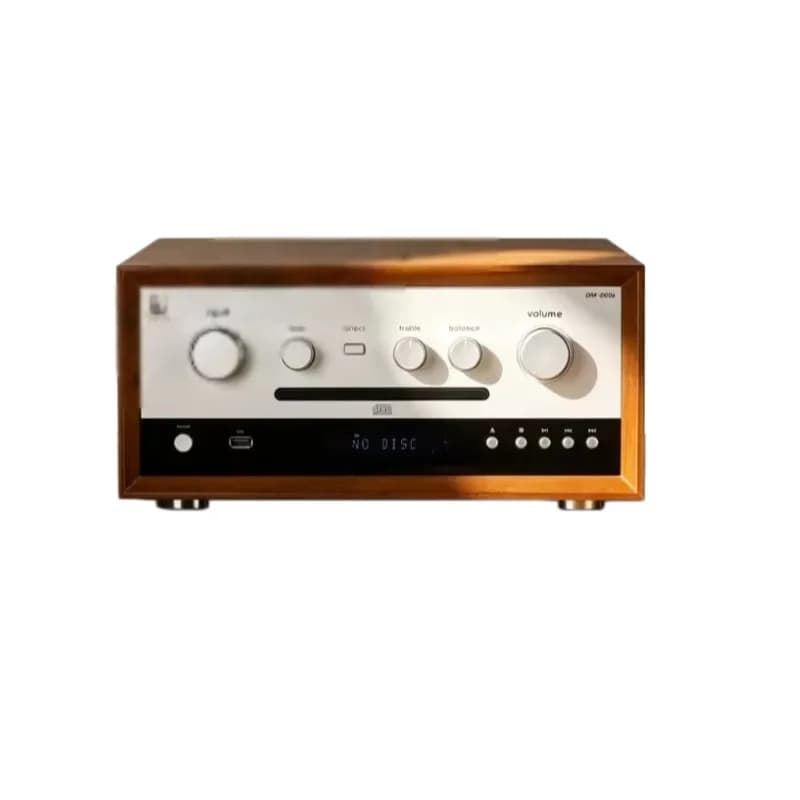 DM500 Stereo Integrated Amplifier with CD Player, Bluetooth 5.0, USB Input, HiFi Audiophile Power Amp for Home Speakers