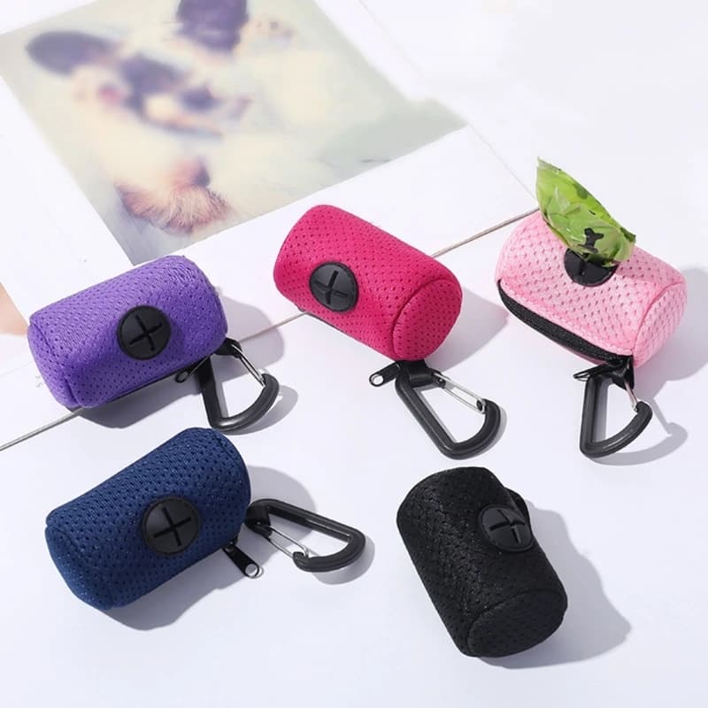Pet Waste Bag Dispenser With Dog Cake Bag Holder For Dog Cake Cleaning Tool