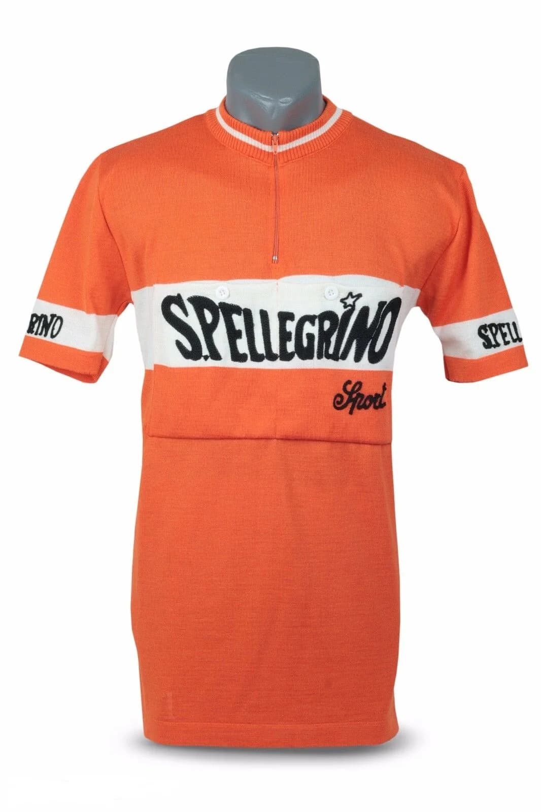 S. Maglia da ciclismo in lana di Pellegrino-VV Classics Retro