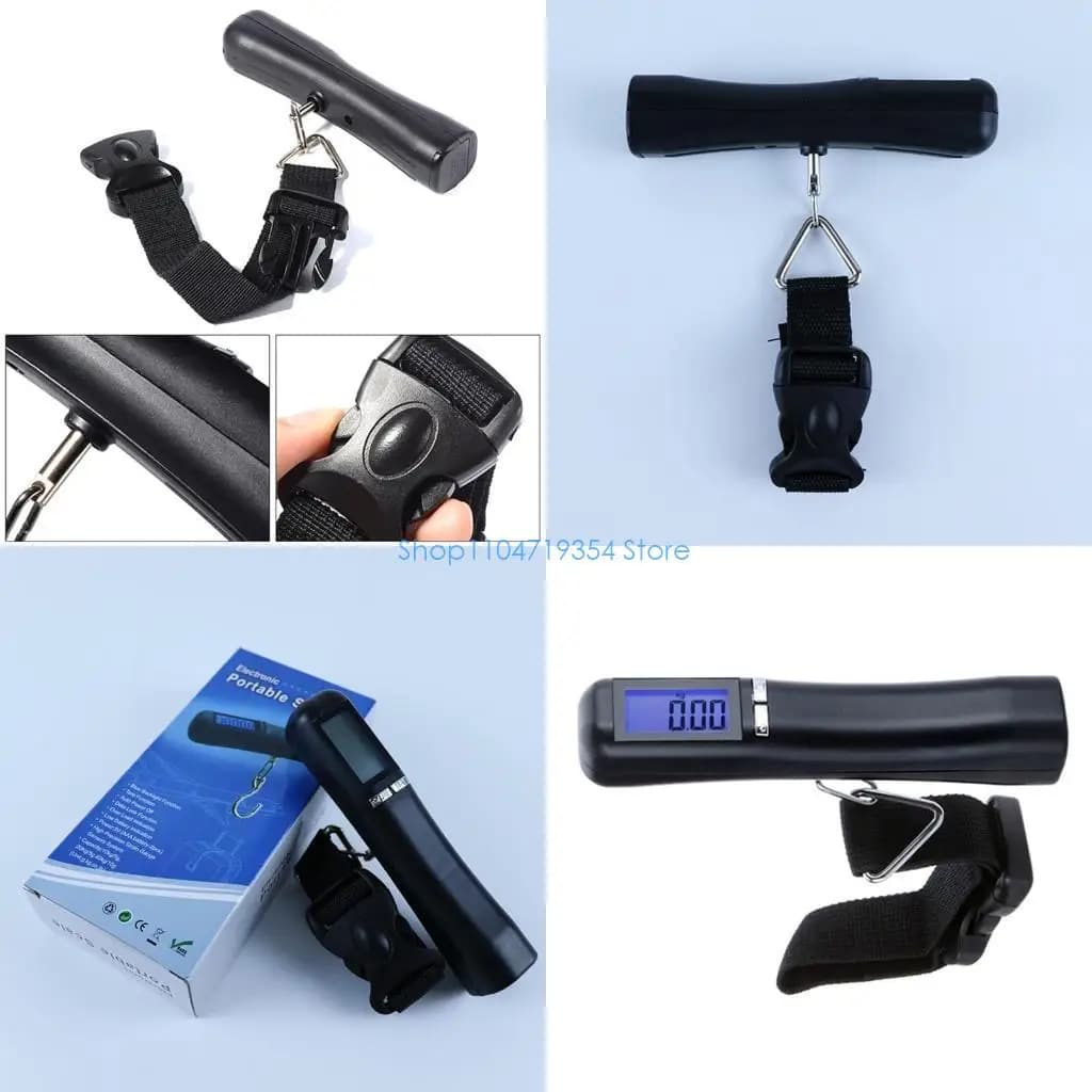 0XLD Luggage Scale Portable Digital Hanging Scale for Travel Suitcase Weight Scale