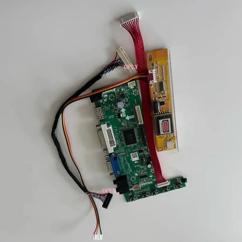 Kit per LP154WX5-TLA2/TLA1/TLB1/TLB2/TLC1/TLC2 Pannello VGA Scheda Controller Segnale Display LVDS 30pin 1 lampade 15.4 "DVI 1280X800
