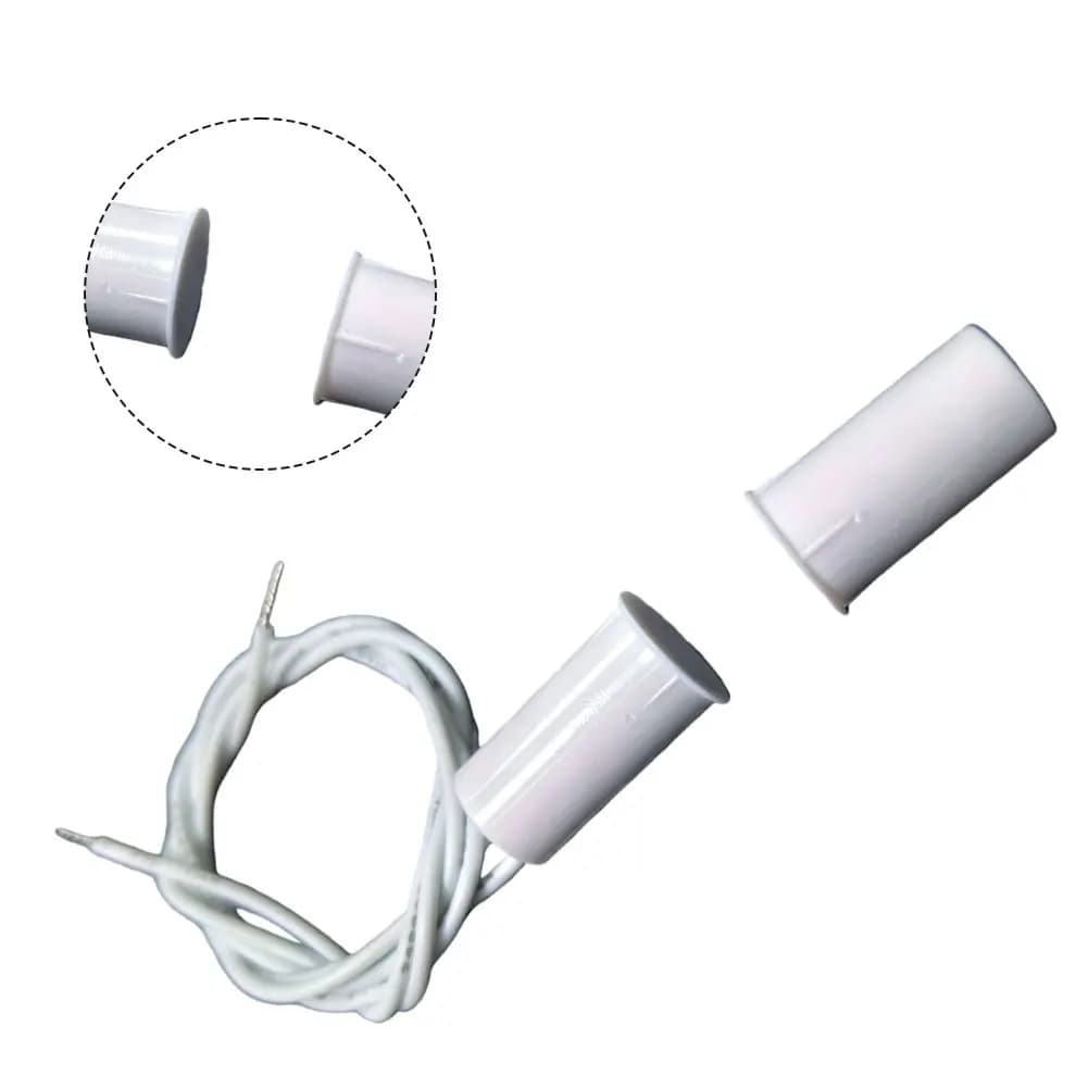 5 pezzi interruttore magnetico cablato per porta 0.5A/100V/10W interruttore affidabile allarme di sicurezza per negozi e negozi interruttore magnetico cablato per porta