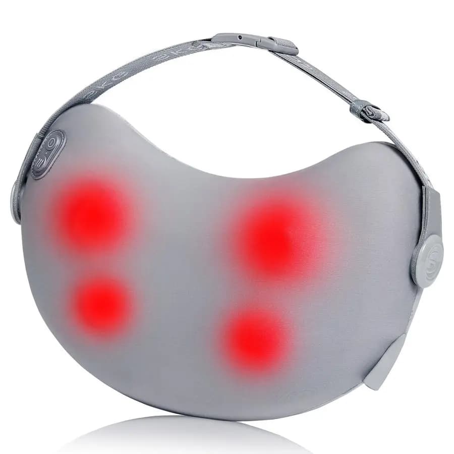 Shiatsu Massage for Chain with Heat, Pain Lift, 4D Deep Massage, Wireless Electric Bearing, Valentine's Day Gift for Men