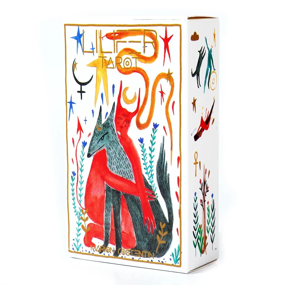 Le Lilifer Tarocchi 80 pezzi Carte la Tradizione Occulte et ma Propre Pratique Spirituelle Gioco di raccolta di feste di viaggio