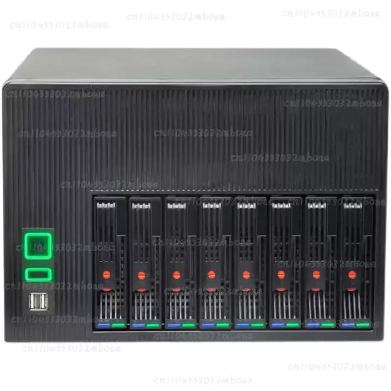 Server NAS All-in-One, Sistema TrueNAS per Editing Video, Archiviazione di Rete e Streaming