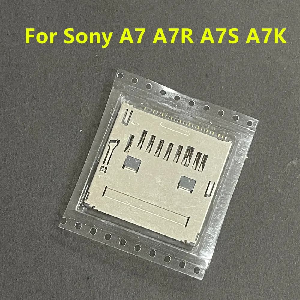 NUOVO Per Sony A7 A7R A7S A7K Lettore di Schede di Memoria SD Connettore Slot Holder ILCE ALPHA 7 7R 7S 7K ILCE-7 ILCE-7R ILCE-7S ILCE-7K