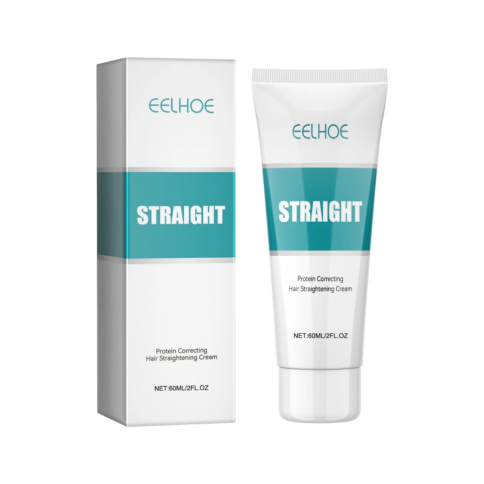 Smooth cream for protein correction and straightening mousse - Gentle and smooth repair for double crack tips