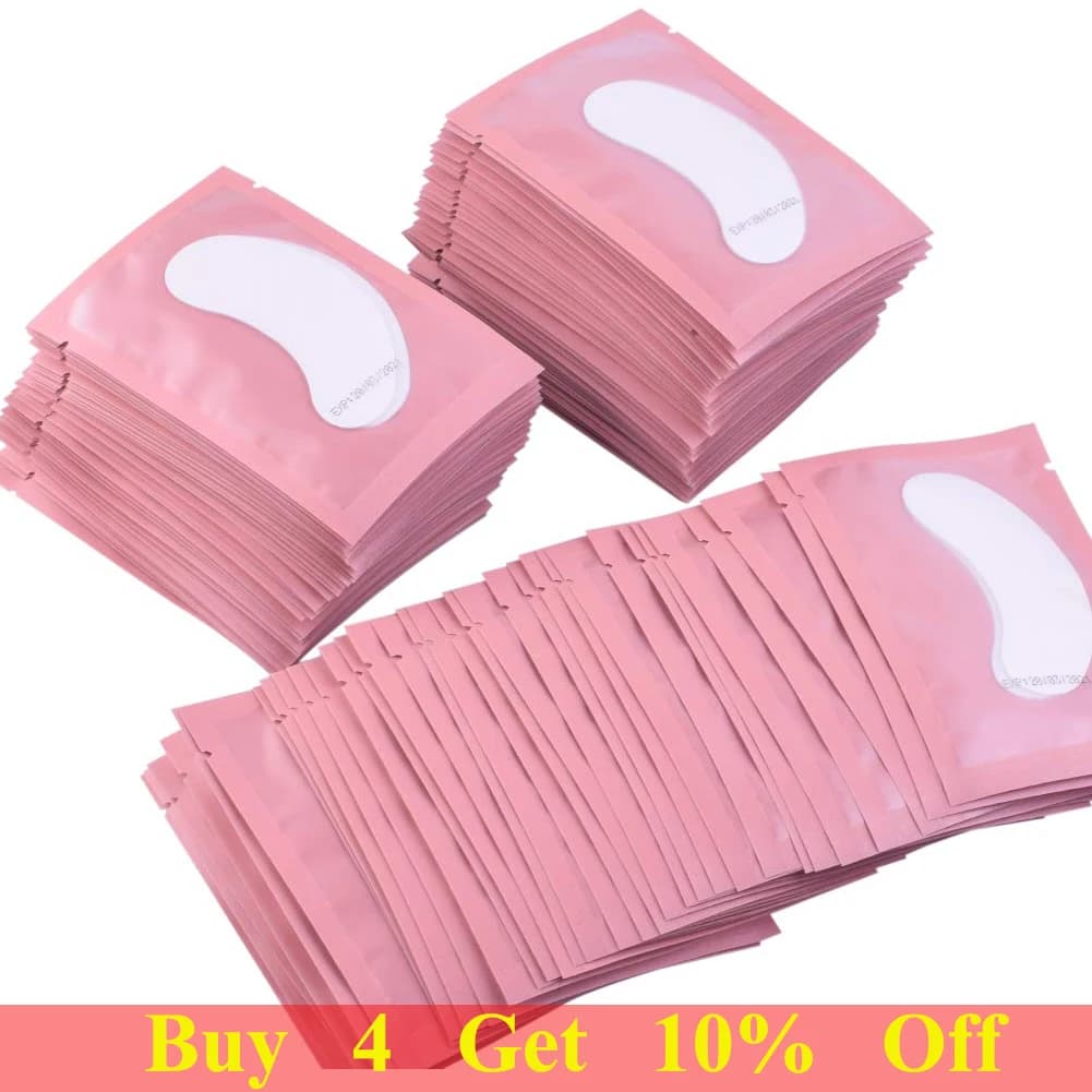 100 pairs Extension Card Eyelashes and Coats Summer Wall decals Eye 7 Color Eyelashes Under Pad Eye Eye Card Eye Tops and Coats Stickers