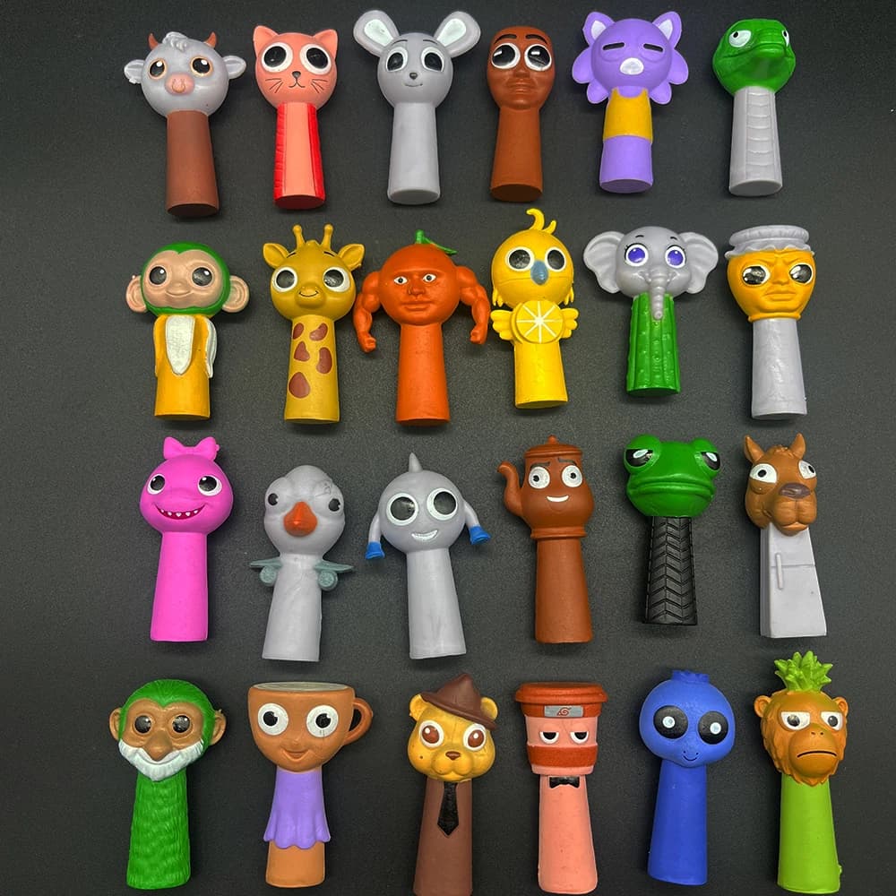 Action Figure Miniatura Anime Game Sprunki Tralalero Tralala TungtungSahur, Modellini per Bambini, Regalo di Natale, Giocattoli, Decorazione per la Casa