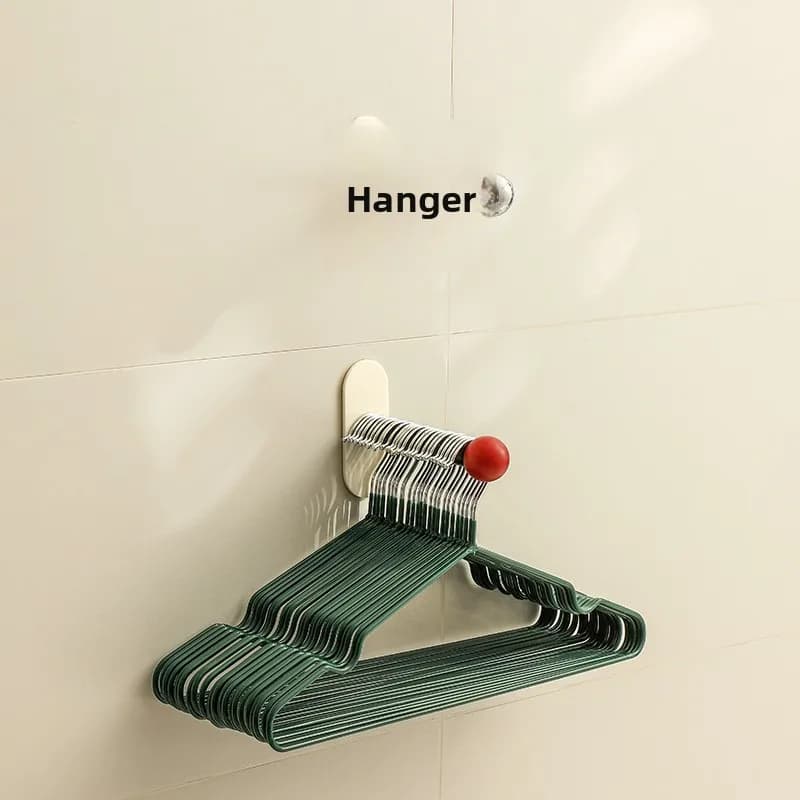 Nordic Creative Clothes Hanger Storage Rack Organizer Wall Mounted Balcony Household Acrylic Hanging Clothes Storage Shelf