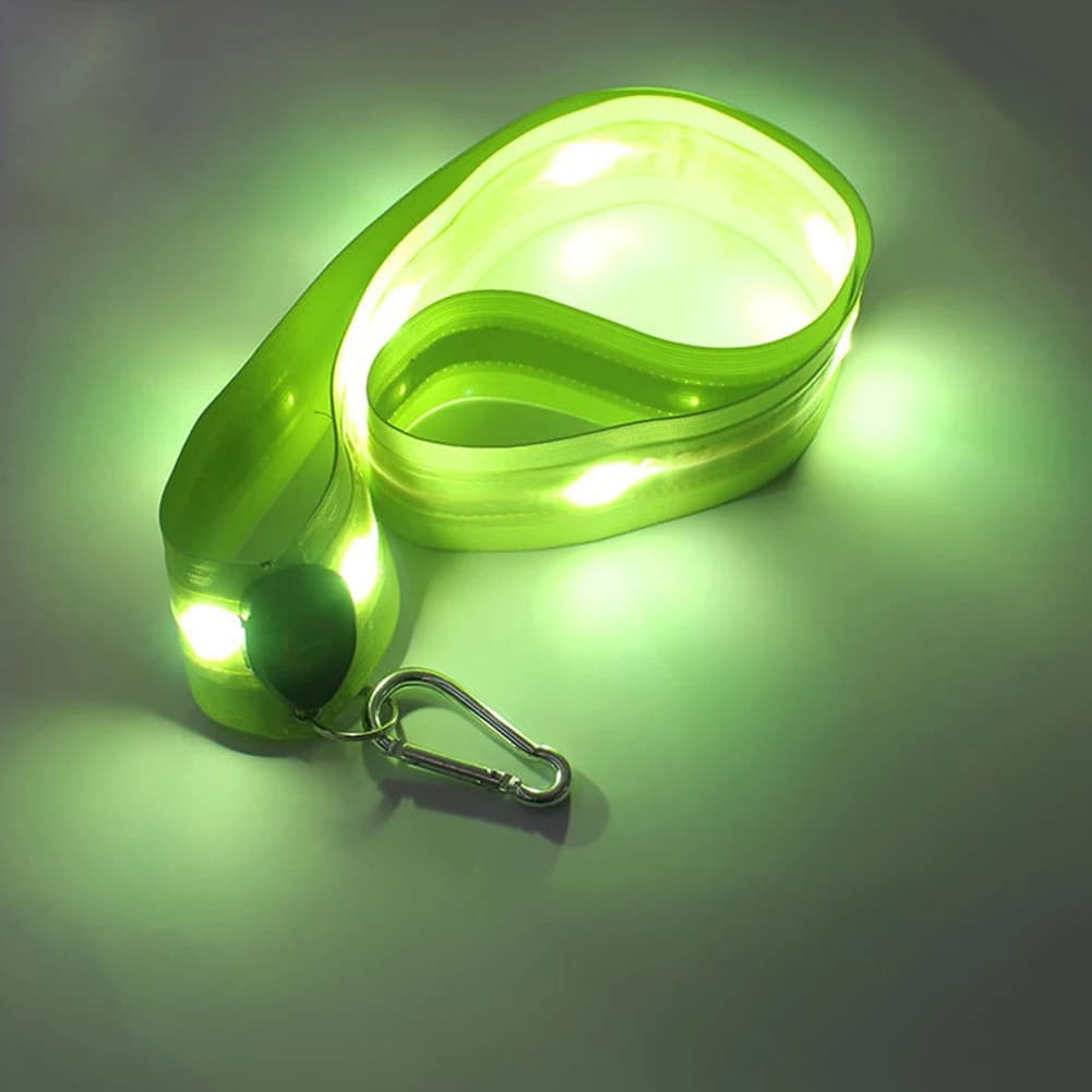 LED Reflective Belt Lighted for Men and Women, Night Safety Accessories for Running, Hiking and Walking