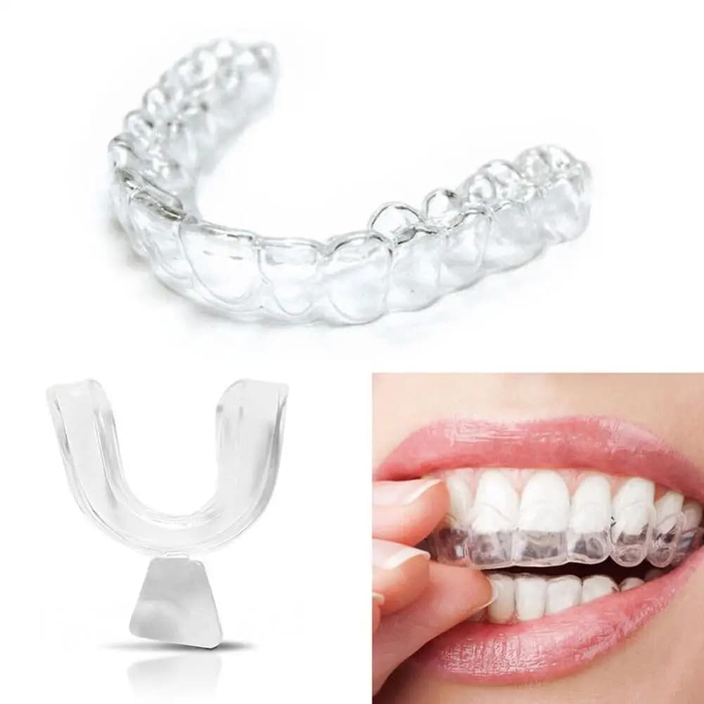Silicone Bocca Guard Orthodontics Tooth Stop Anti Sn Oring Bruxism Teeth whitening Mouth Tray Boxes Tooth Protection