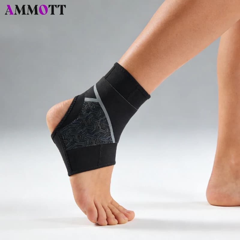 1 Pezzo Supporto Regolabile per Piede e Caviglia, Fascia Elastica Compressiva per Fascite Plantare e Tendiniti di Achille