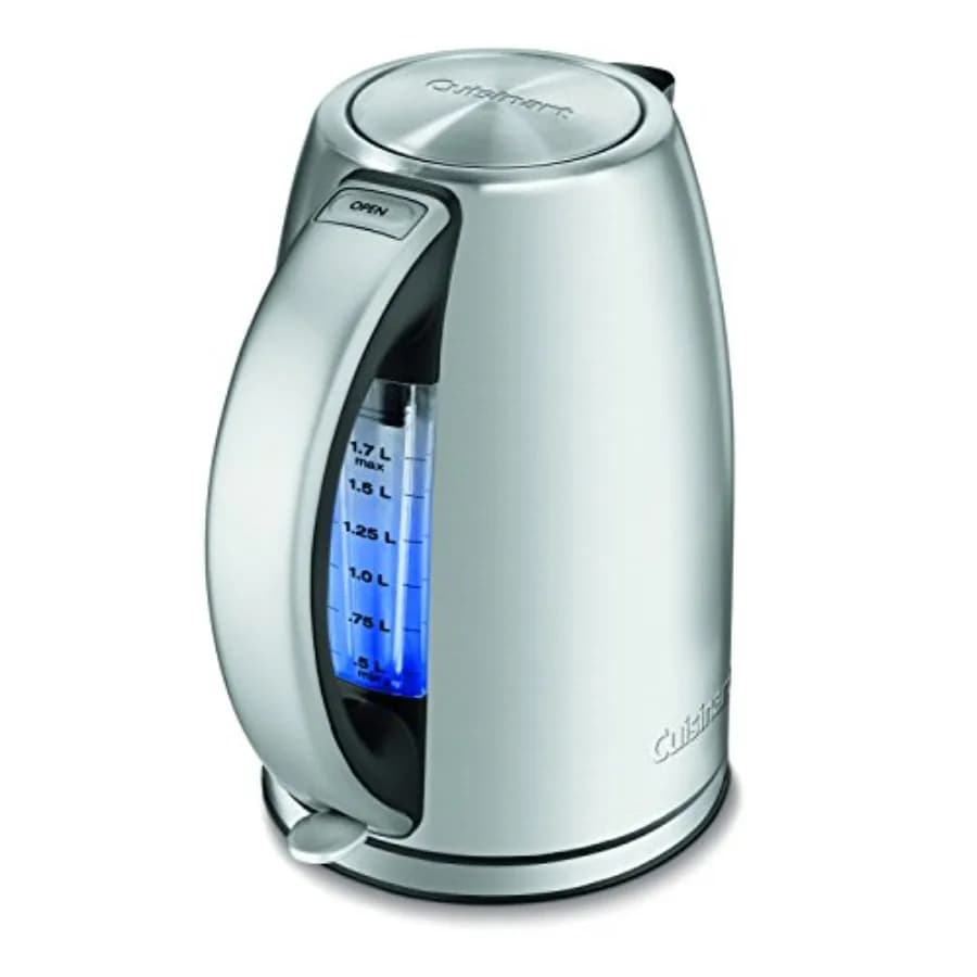 1,7 Liters, 1500 Watt, Stainless Steel Electric Kettle with Non-slip Handle and Automatic Shutdown Function