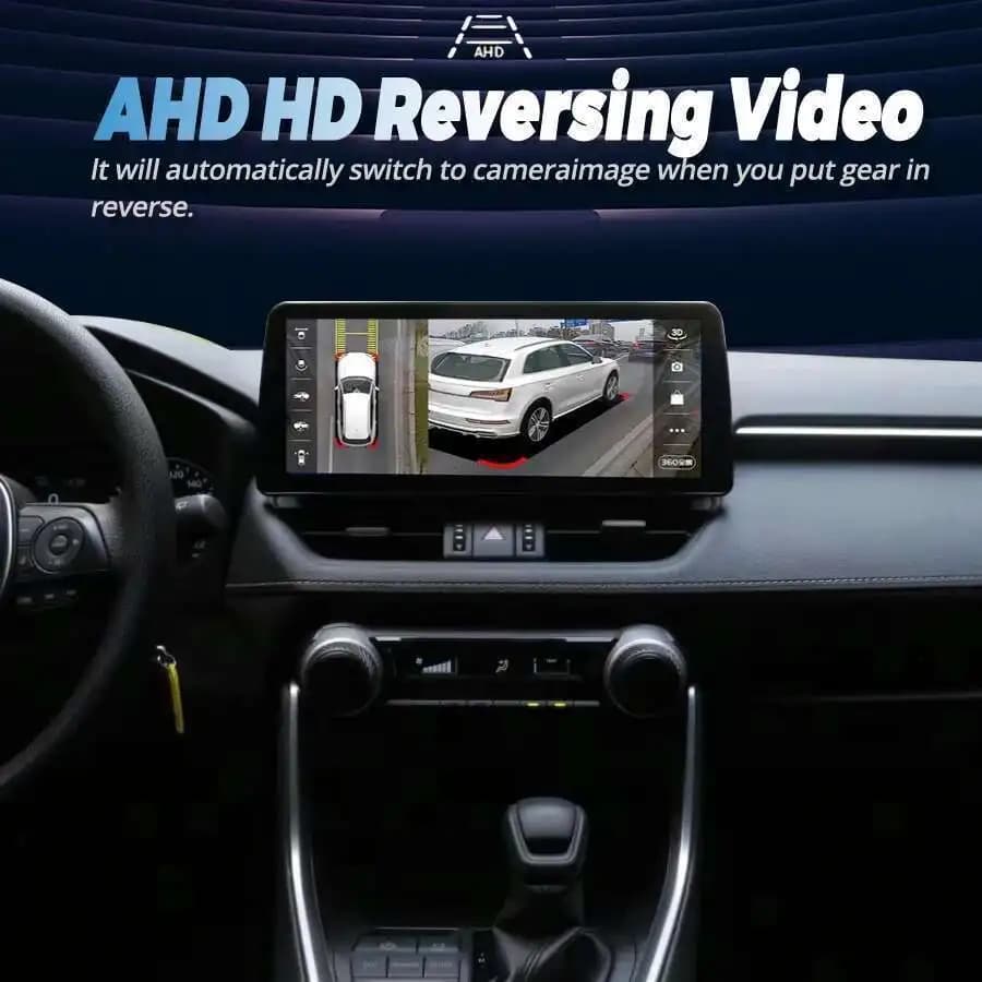 NAVIRIDER Wireless Carplay For Toyota Rav4 Prime XSE 2021 2025 12.3inch Android Car Radio Multimedia Player GPS Navi Speaker