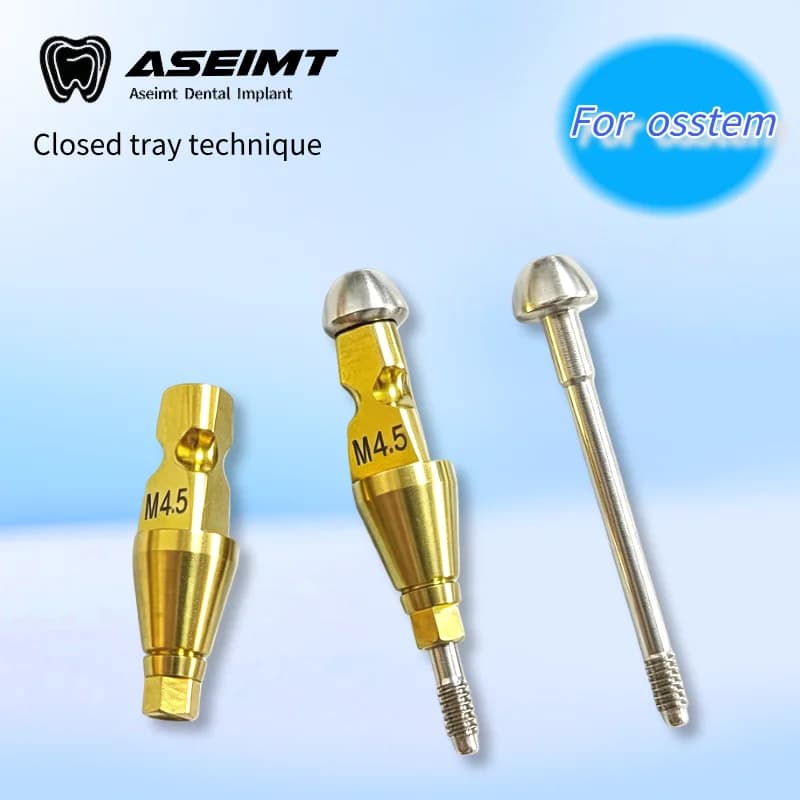 Dental Implant for Osstem Closed Tray Pick up Coping Direct Replacement System CNC Machined Fixture Transfer OEM /ODM