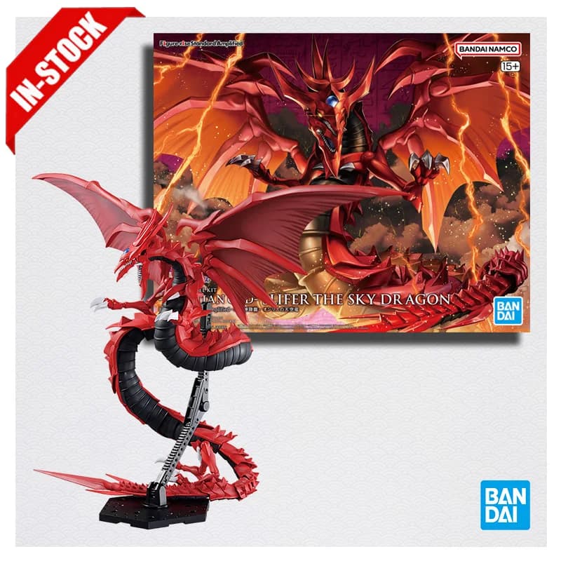 Disponibile - Modello Originale Bandai Hobby Site FRS Amplified Egyptian God Slifer the Sky Dragon - Action Figure da Assemblare - Giocattolo Anime - Regalo