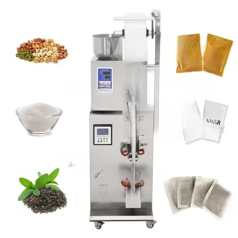 Small automatic small 3-side food multi-function, coffee bean bag tea granule packaging machine
