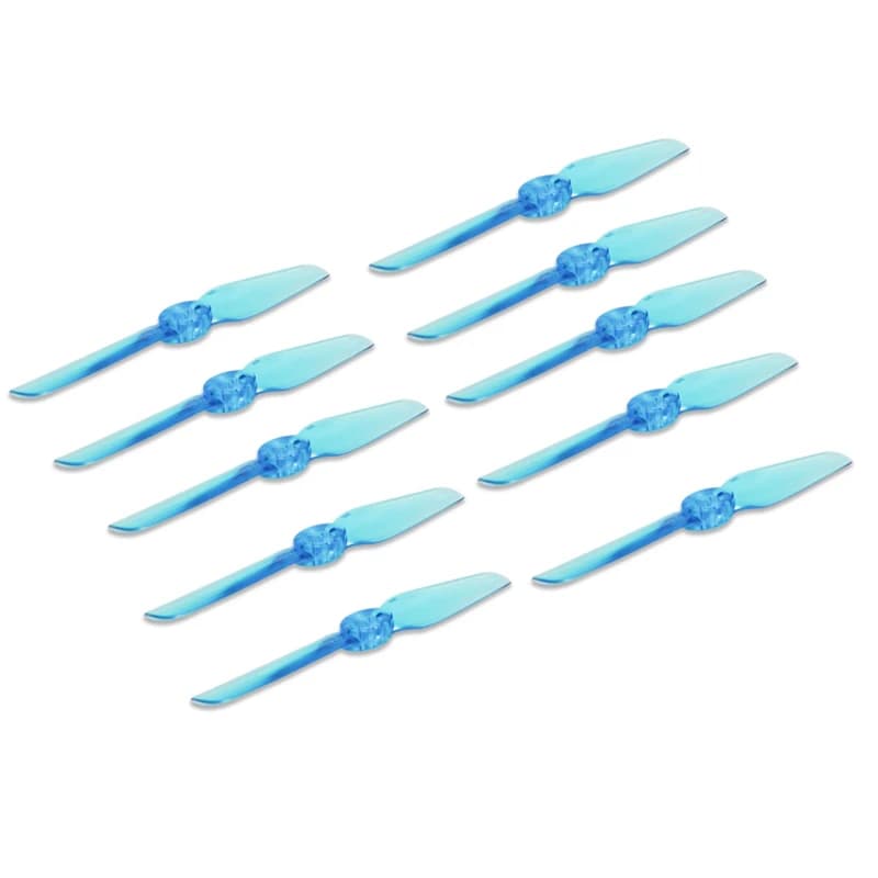 5 Pairs HQ Prop Durevole T65MM 65 millimetri 2.5 Pollici CW CCW 2 Lama Elica per Ultramicro/Stuzzicadenti FPV drone Quadcopter Grigio Blu
