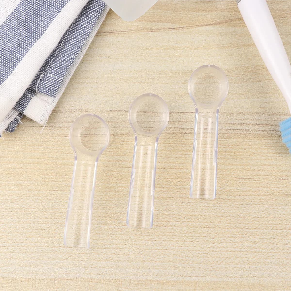 18Pcs Electric Toothbrush Head Cover Dustproof Protective Case Travel Toothbrush Clean Reusable Brush Head Cover