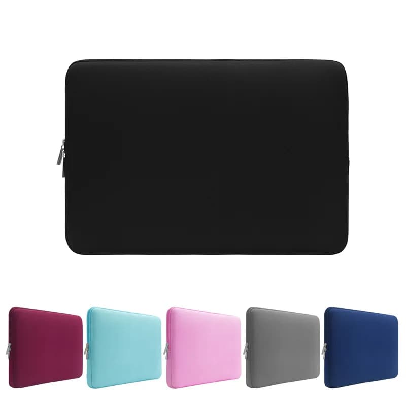 360 Full Soft Laptop Protective Sleeve, Thick Shock Carrying Bag Fit MacBook Air Pro 13/14/15.6 Inch for Xiaomi Redmi Book Pro