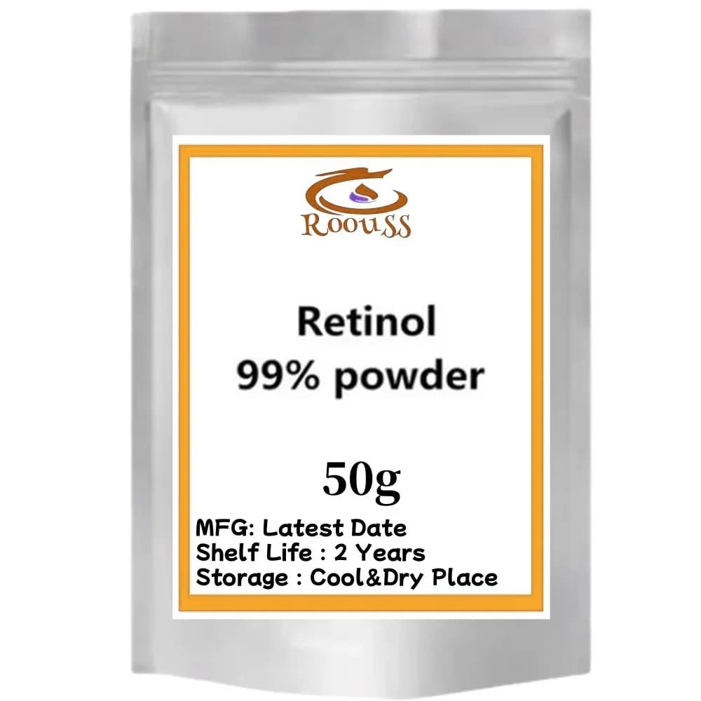 Free Shipping Hot Sale retinol Acetate Powder Cosmetic Grade Raw Material