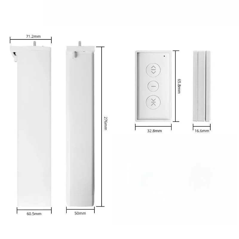 Automatic Curtain System Smartthings Home App Remote Control Google Home Compatible Electric Matter Thread