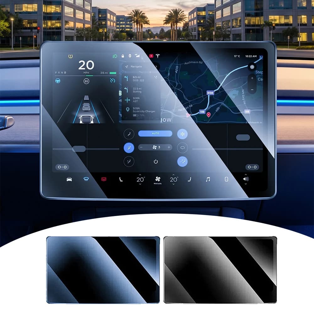 For Tesla Model 3/Y/YL Juniper Highland Tempered Glass Film Protector Center Control Screen Navigation Tempered Film Accessories