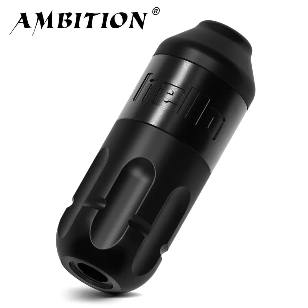 Ambition Rotary Tattoo Machine Corsa 4.0mm Penna per trucco permanente Coreless Motor Grip 33mm Interfaccia RCA per Body Art
