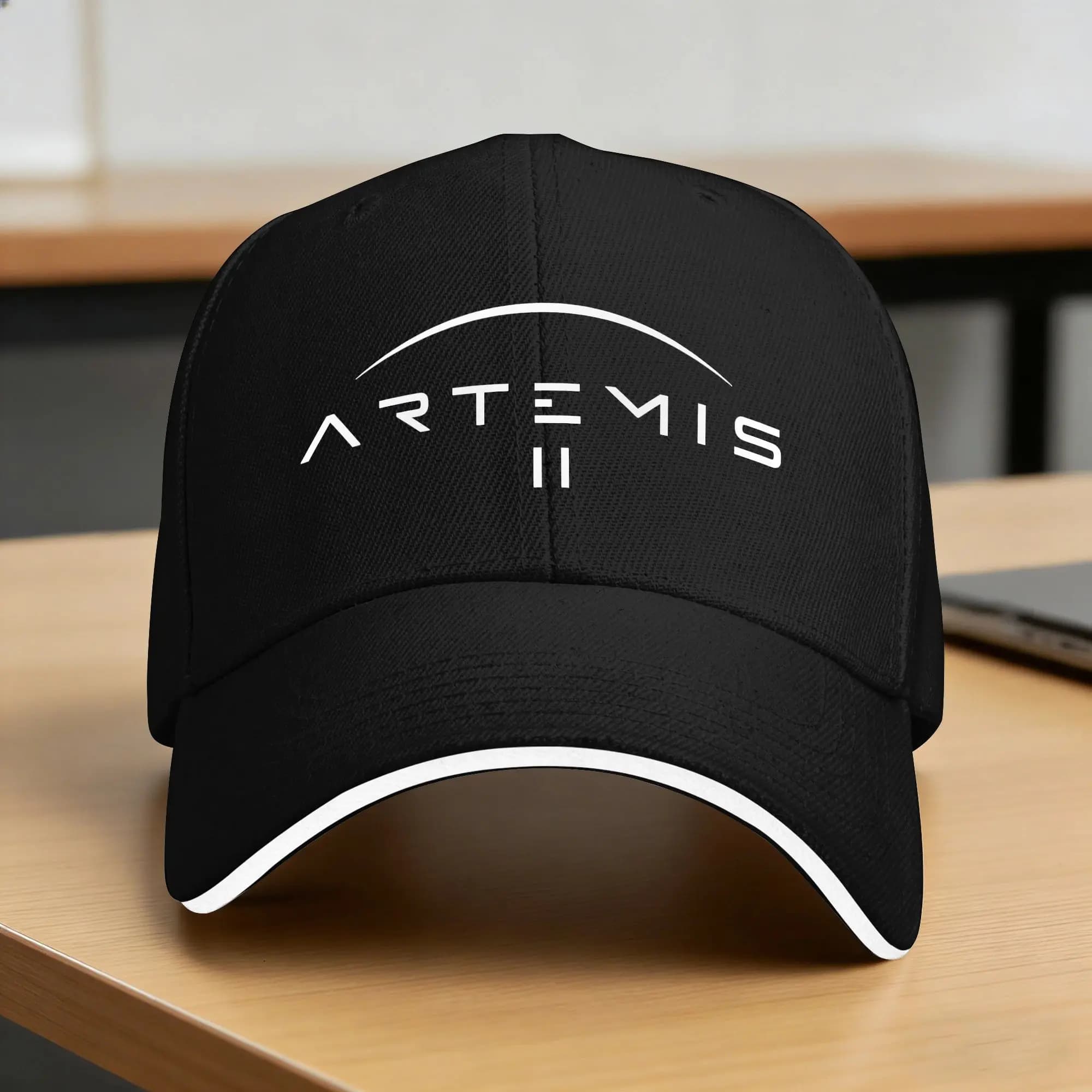 Cappellino da Baseball Artemis 2 Moon Mission, Stile Streetwear, Unisex, Traspirante, Logo Personalizzabile, Kpop Rock, Snapback, Idea Regalo