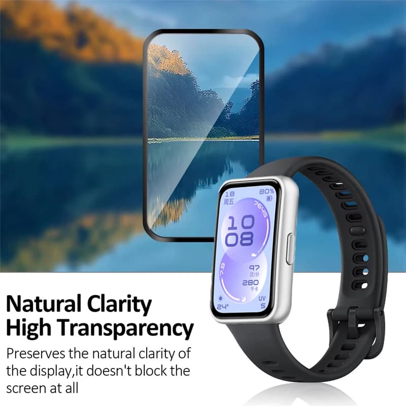 Protective Cover for Huawei Band 11/11 Pro, anti-scratch HD protective film for Huawei Band 11 Pro, accessories