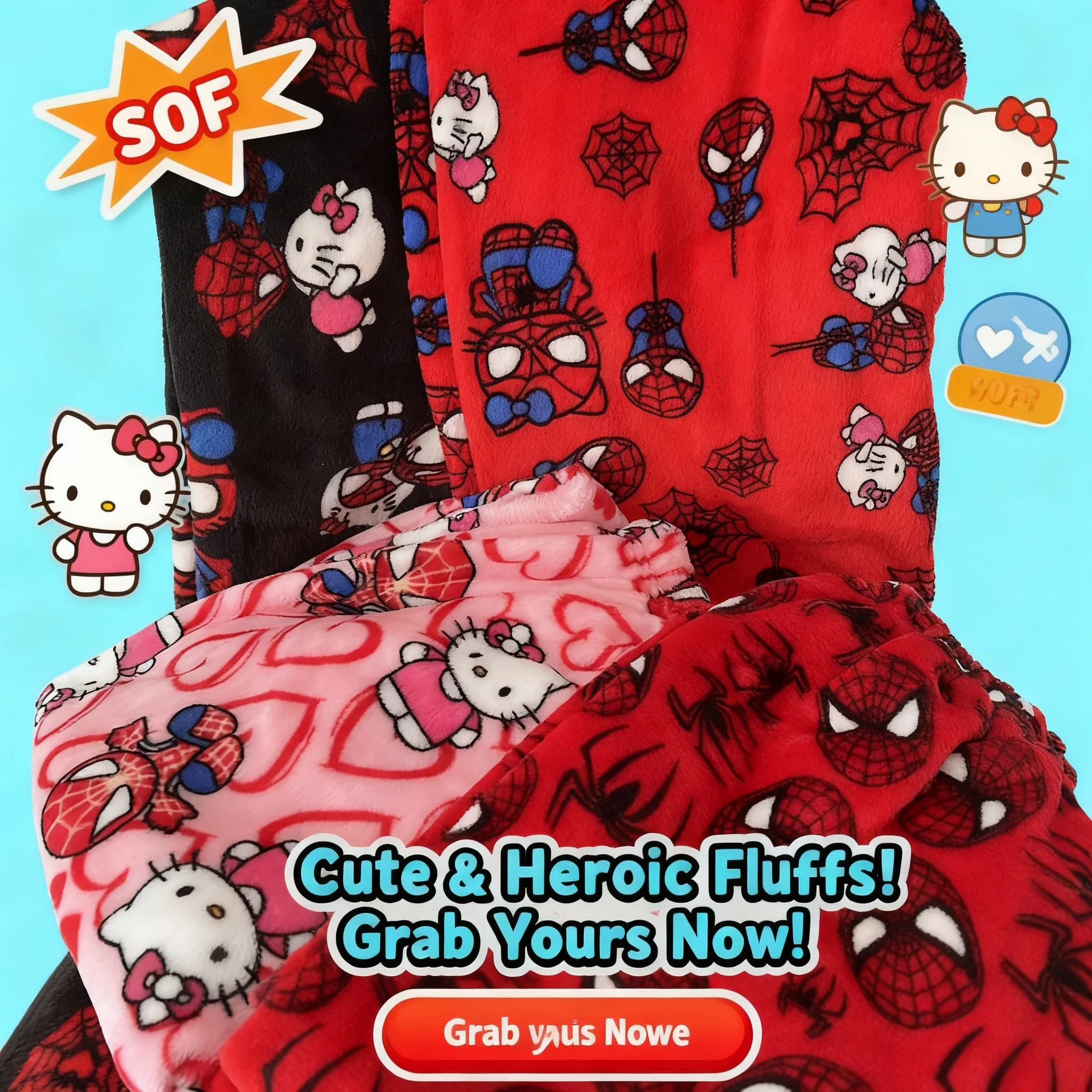 Pantaloni Pigiama 2026 Hot Anime Spider-Man KT Cat, Abbigliamento Casual per Coppie, Regali, Pantaloni da Casa