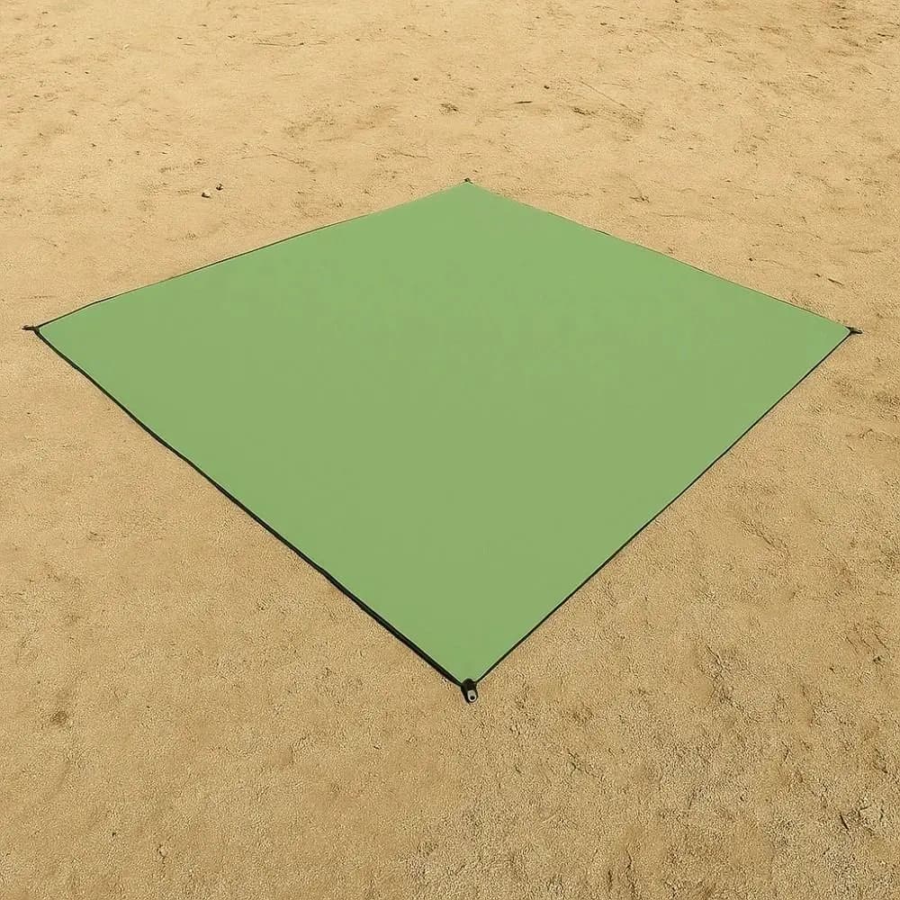 Waterproof Camping Floor Tarp Oxford Cloth PU Coating Camping Moisture-proof Mat Ultralight Multi-function Tent Ground Cloth